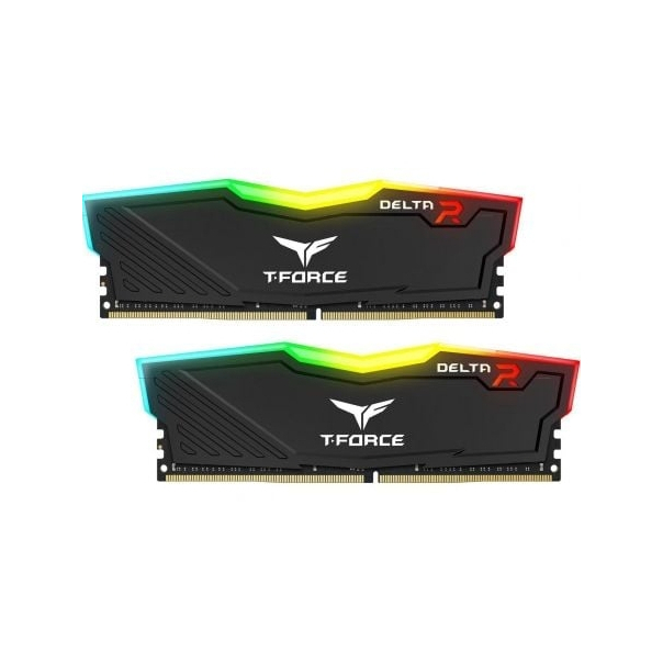Kit Ram Máy Tính TEAMGROUP T-Force Delta RGB 32GB (2x16) 3200Mhz DDR4