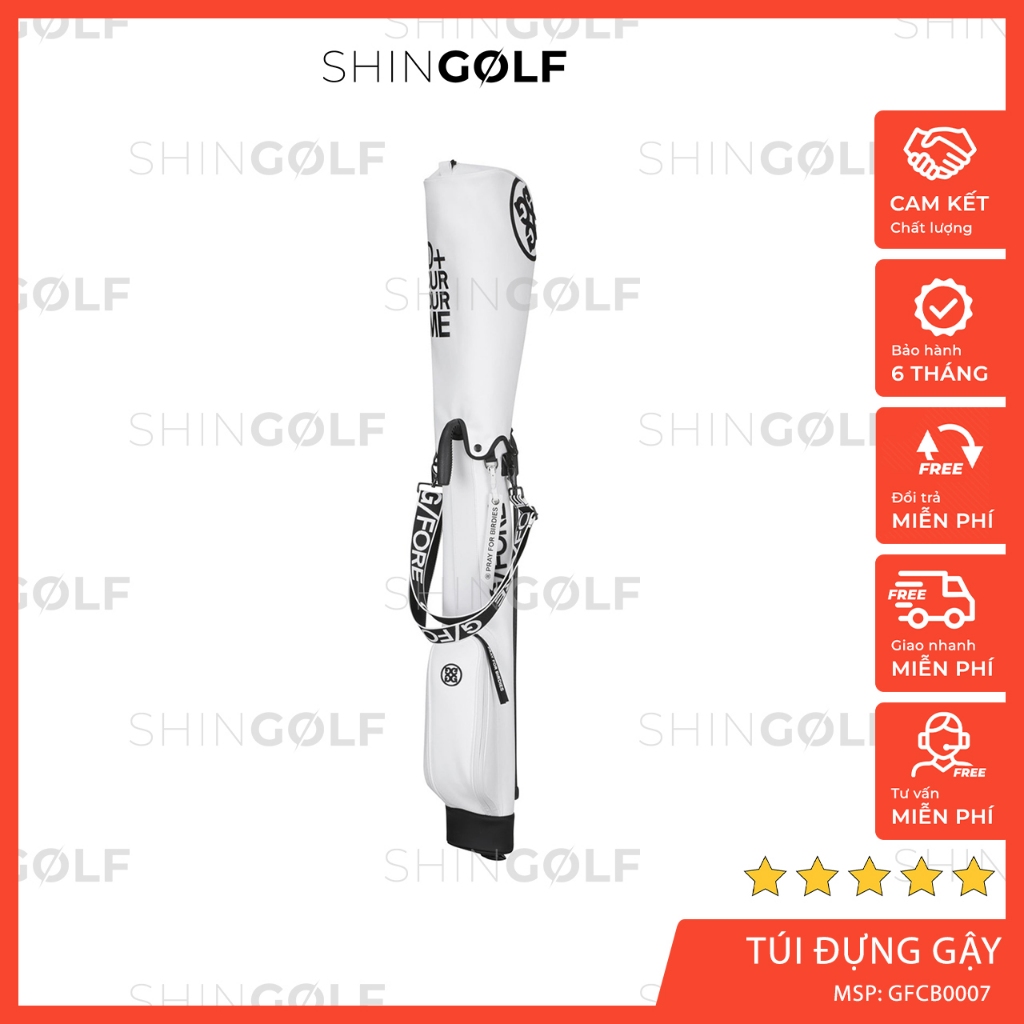 [HÀNG NHẬP KHẨU] Túi Đựng Gậy Golf G4 Chân Chống Cao Cấp Chống Nước Nhẹ Nhiều Ngăn Túi Golf Stand Ba