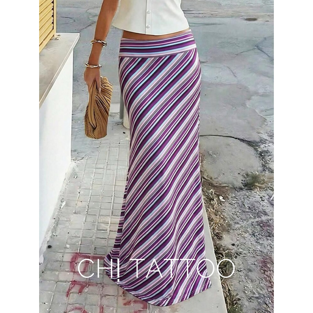 chân váy thun dáng dài CV62 size M