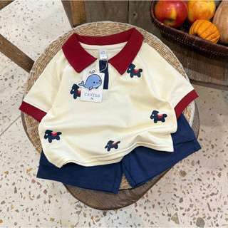 [FREESHIP- RẺ NHẤT SHOPEE] Bộ polo ngựa thun cho bé trai bé gái 0-3 tuổi