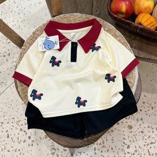 [FREESHIP- RẺ NHẤT SHOPEE] Bộ polo ngựa thun cho bé trai bé gái 0-3 tuổi