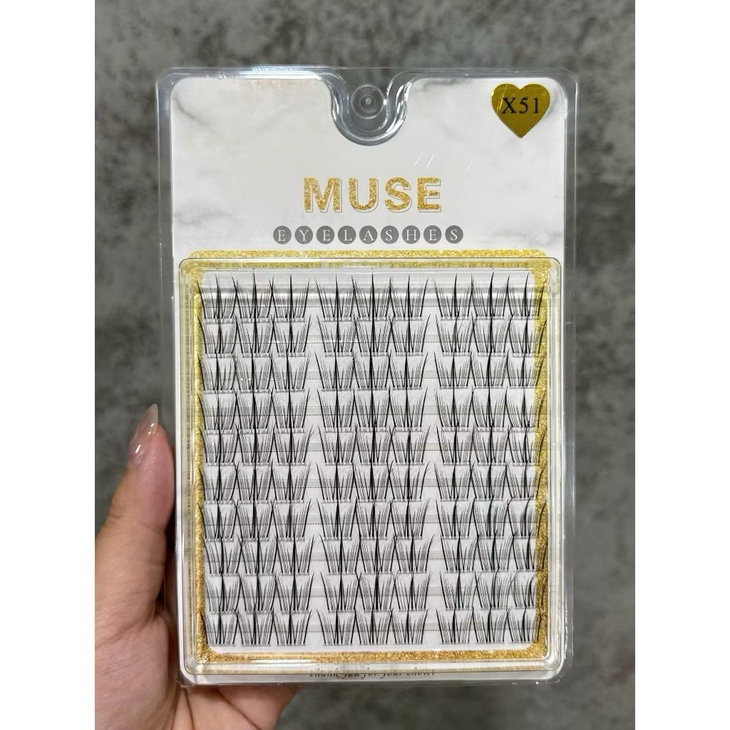 Mi Giả, Mi Cụm X51 MUSE, mã Mi X51 Mi tự nhiên  - MâyMi Store