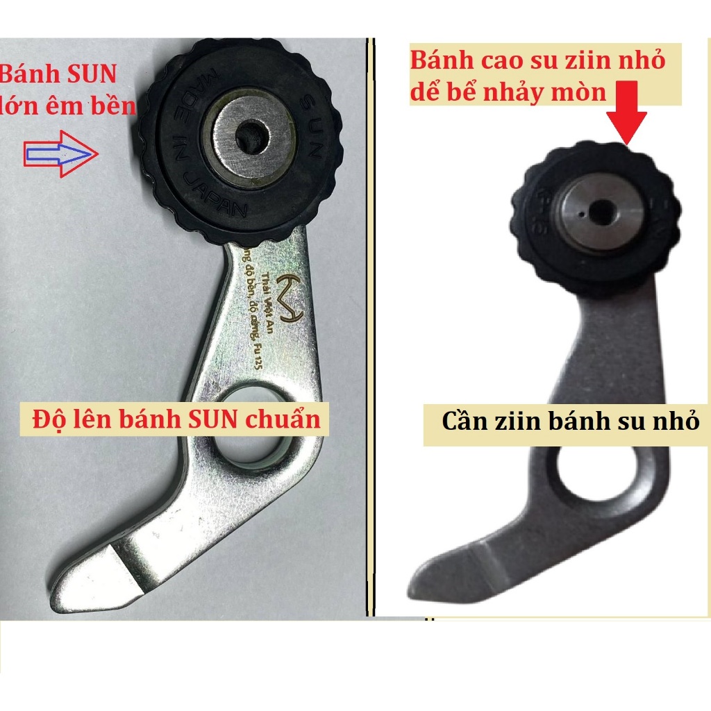 Cần tăng cam bánh SUN Future 125 và Fu Led độ dày hơn ziin cứng chắc bền hơn