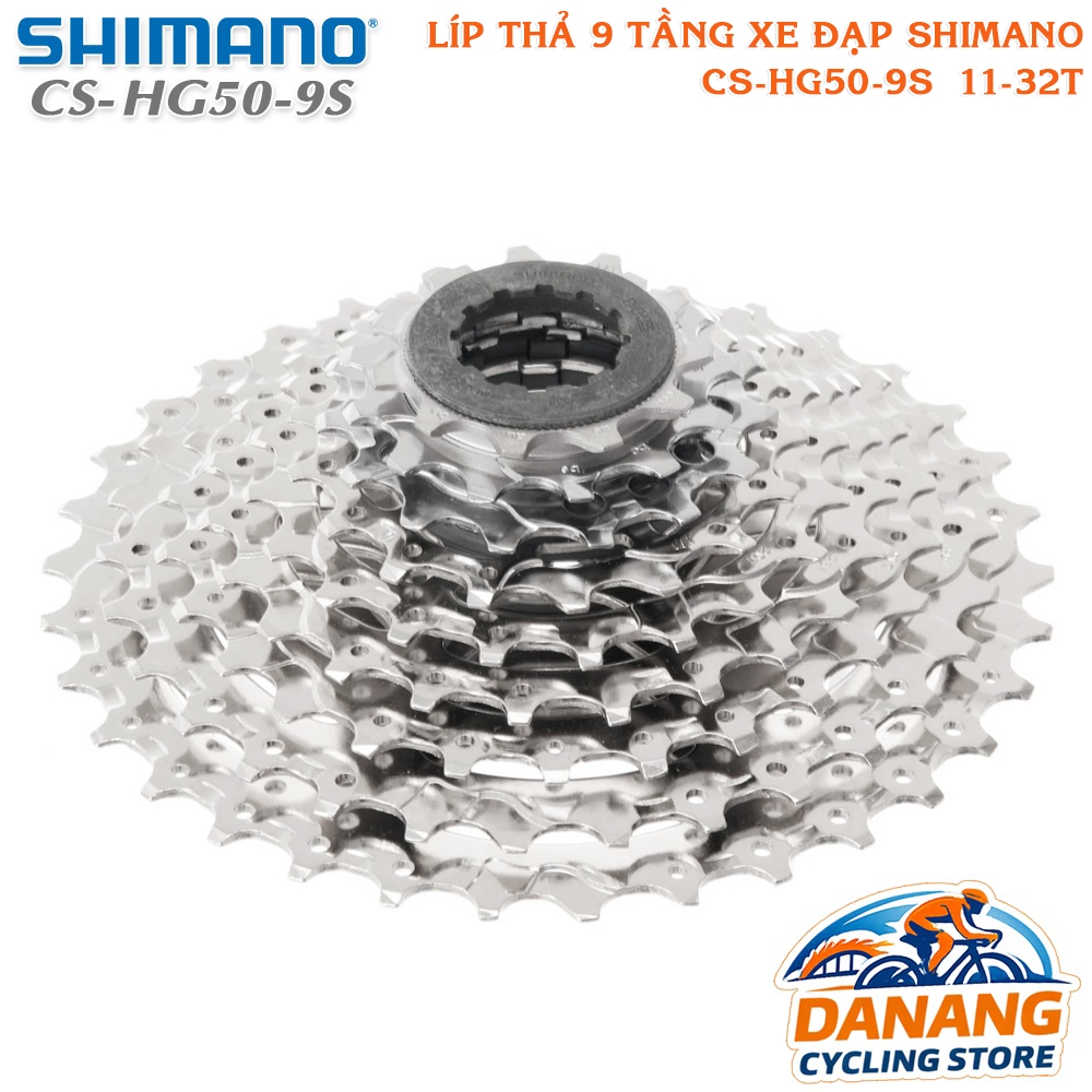 Líp Thả 9 Tầng (Cassette) Xe Đạp SHIMANO Sora CS HG50 – Chính Hãng, Không Hộp