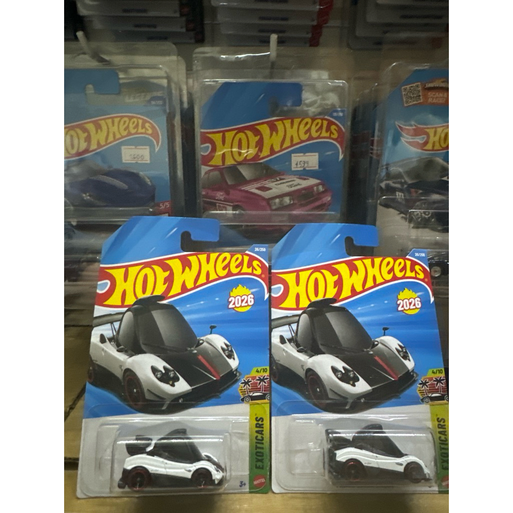 (Có sẵn-Hoả tốc SG) Xe mô hình 1:64 Hot Wheels chính hãng Mattel Pagani Zonda Cinque