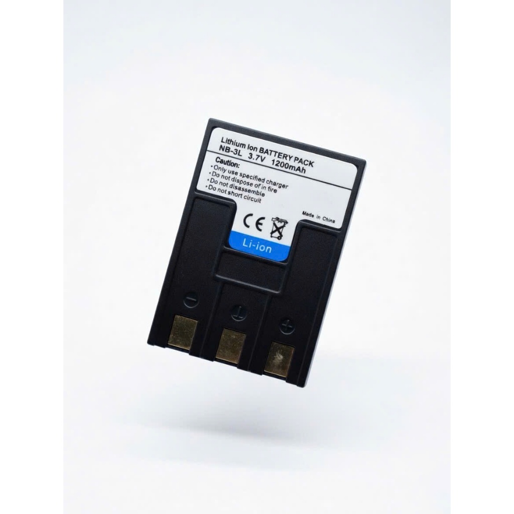 Pin Máy Ảnh NB-3L 1200mAh – Tương Thích IXUS 700 750, IXY Digital L