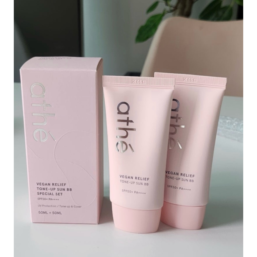 Kem Chống Nắng Nâng Tông Da Hiệu Quả VEGAN BB ATHE / 50ml