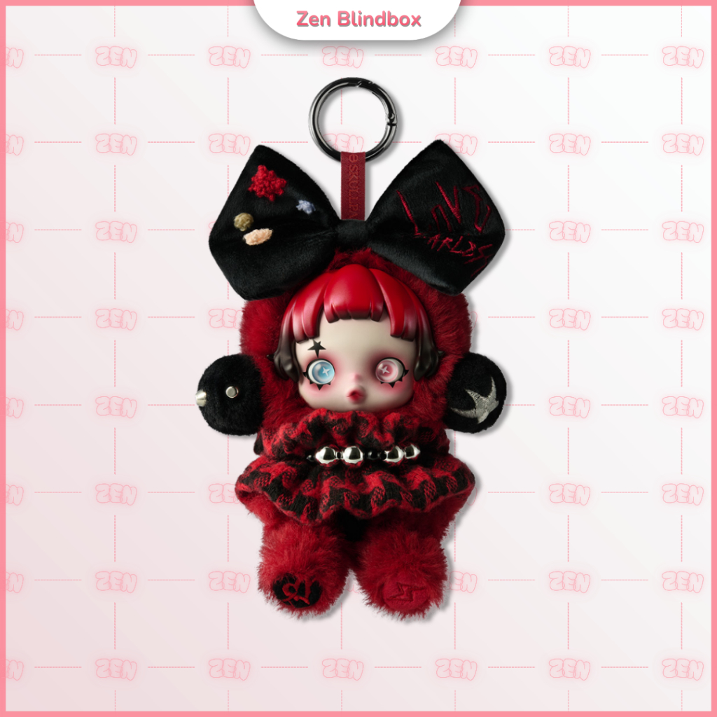 [CHÍNH HÃNG] Skullpanda 6kHZ Móc Khóa Gấu Bông 17cm Phiên Bản Giới Hạn Chỉ Bán Tại EU