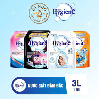 Nước giặt đậm đặc Thái Lan Hygiene túi to 3L chuẩn hàng công ty Việt Nam sx