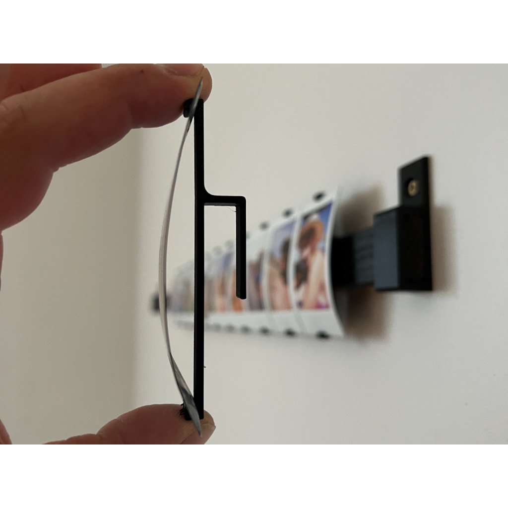 Thanh Ray Treo Ảnh Instax/Polaroid Thông Minh - Kệ Treo Ảnh Film Mini Decor Tường, Giá Treo Ảnh Pola