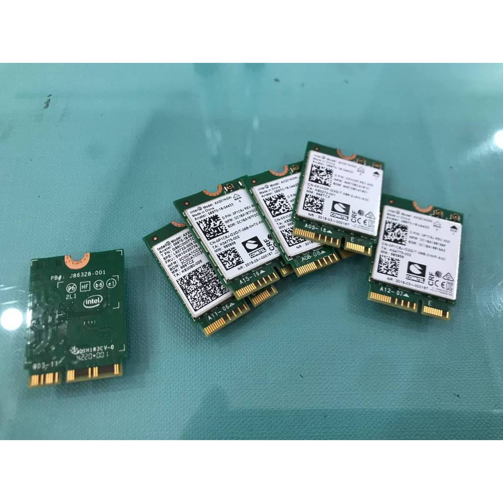 WiFi Card Intel Wi-Fi 6 AX201 AX201NGW M.2 2230 / 0P1C6J - Không dùng cho Dell thế hệ 7, 8,9