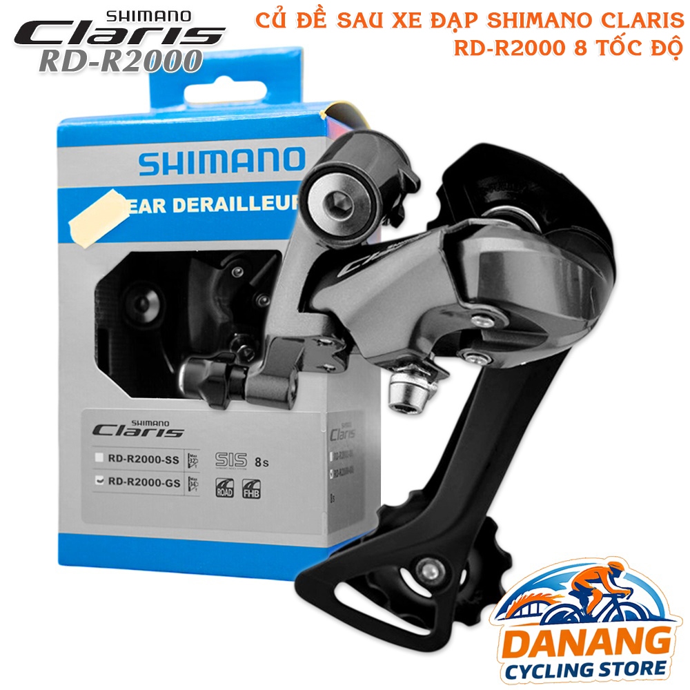 Củ Đề Sau Xe Đạp SHIMANO Claris RD R2000 8 Tốc Độ – Full Box Chính Hãng