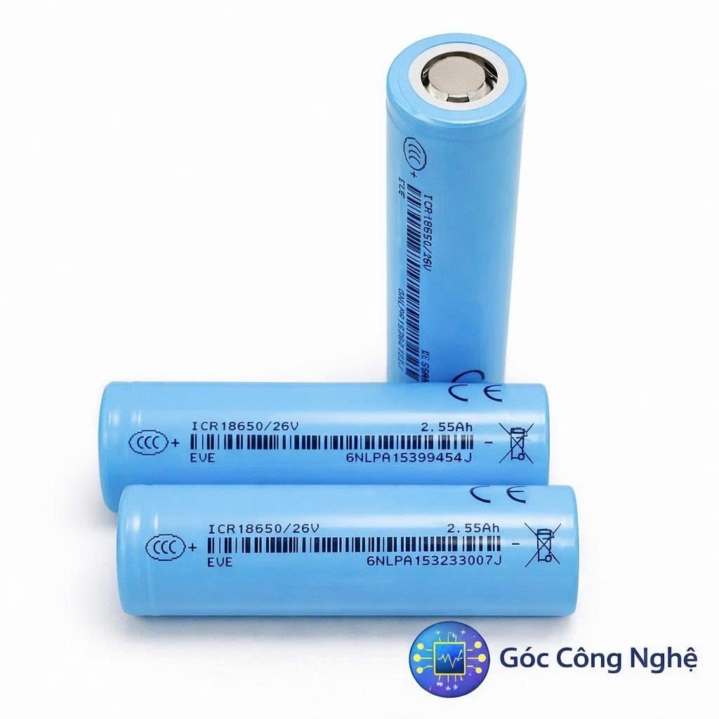 Pin EVE 26v tháo khối dung lượng cao 2500mah xả 13A