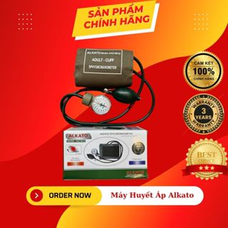 Máy đo huyết áp cơ Alkato kèm tai nghe – đồng hồ chính xác cao, dễ sử dụng, bền bỉ giành cho Nhân Viên Y Tế y tế