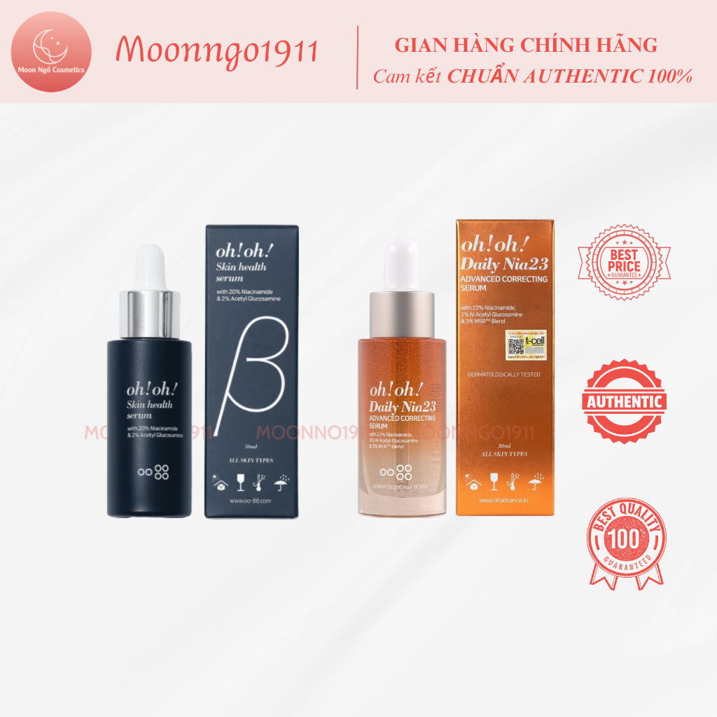 Serum Oh Oh Niacinamide 20% dưỡng sáng da