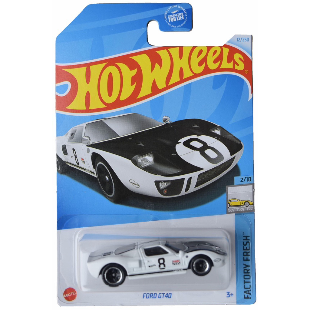 Mô hình xe hot wheels Ford gt40 ko card