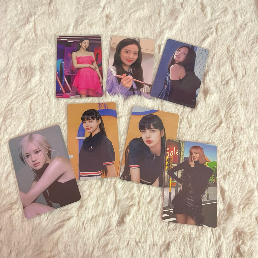 [Rep Ib Mới Đi Đơn] Card Off BlackPink, Card Bo Góc BlackPink