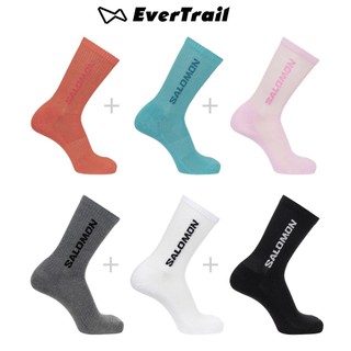 Tất/Vớ Thể Thao Salomon Everyday Crew 3 Pack - Color Mix