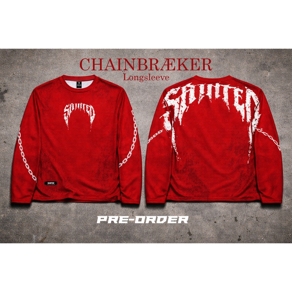 Áo thun tay dài vải lưới thể thao Sigma Longsleeve form boxy phong cách | SAINTED | BigBuy360 - bigbuy360.vn