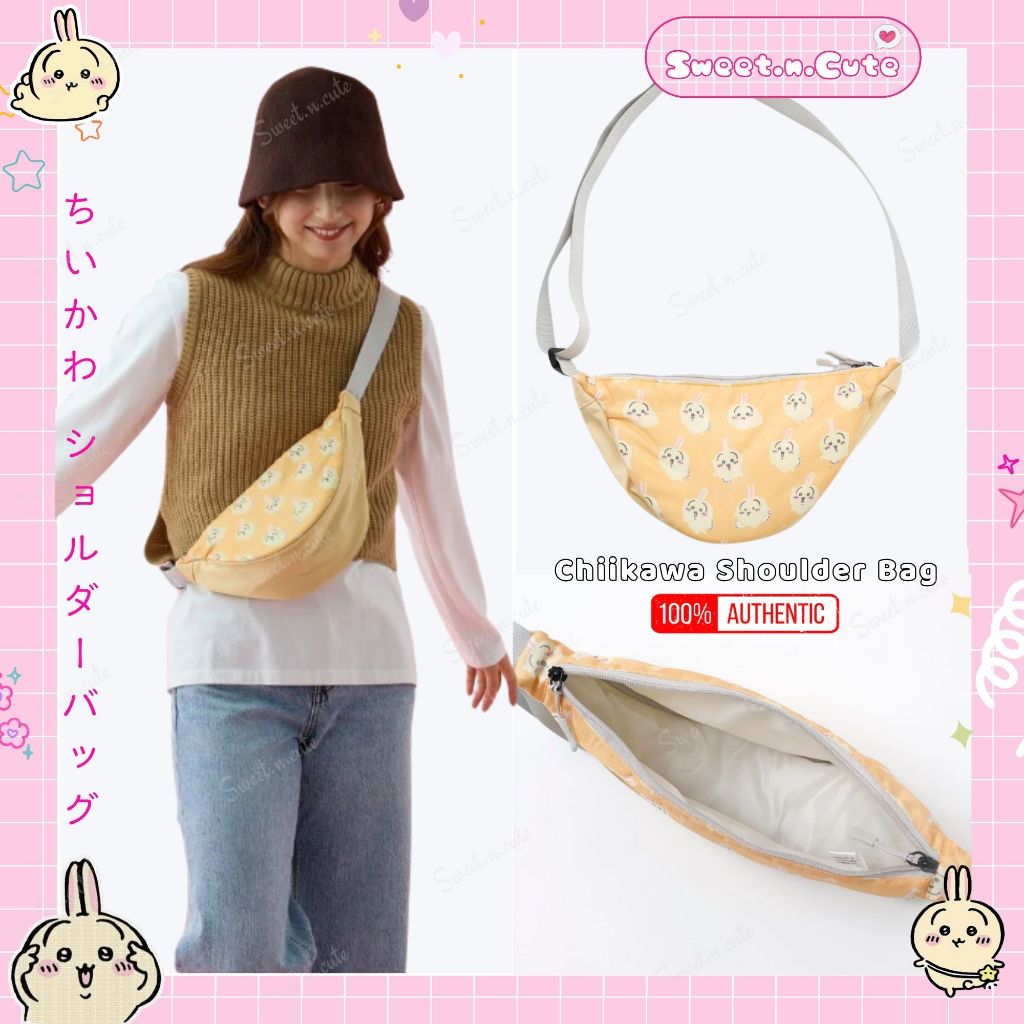 [Chính hãng Nhật - Full Tag] Túi thuyền Chiikawa - Chiikawa Shoulder Bag, túi đeo chéo