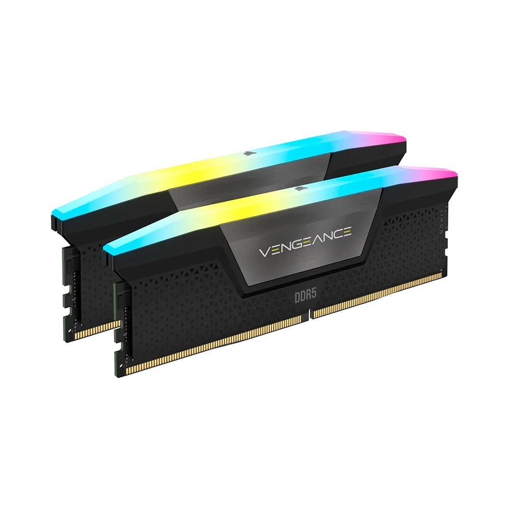 Ram máy tính Corsair Vengeance RGB 64GB (2x32GB) DDR5 6000Mhz - CMH64GX5M2D6000C40