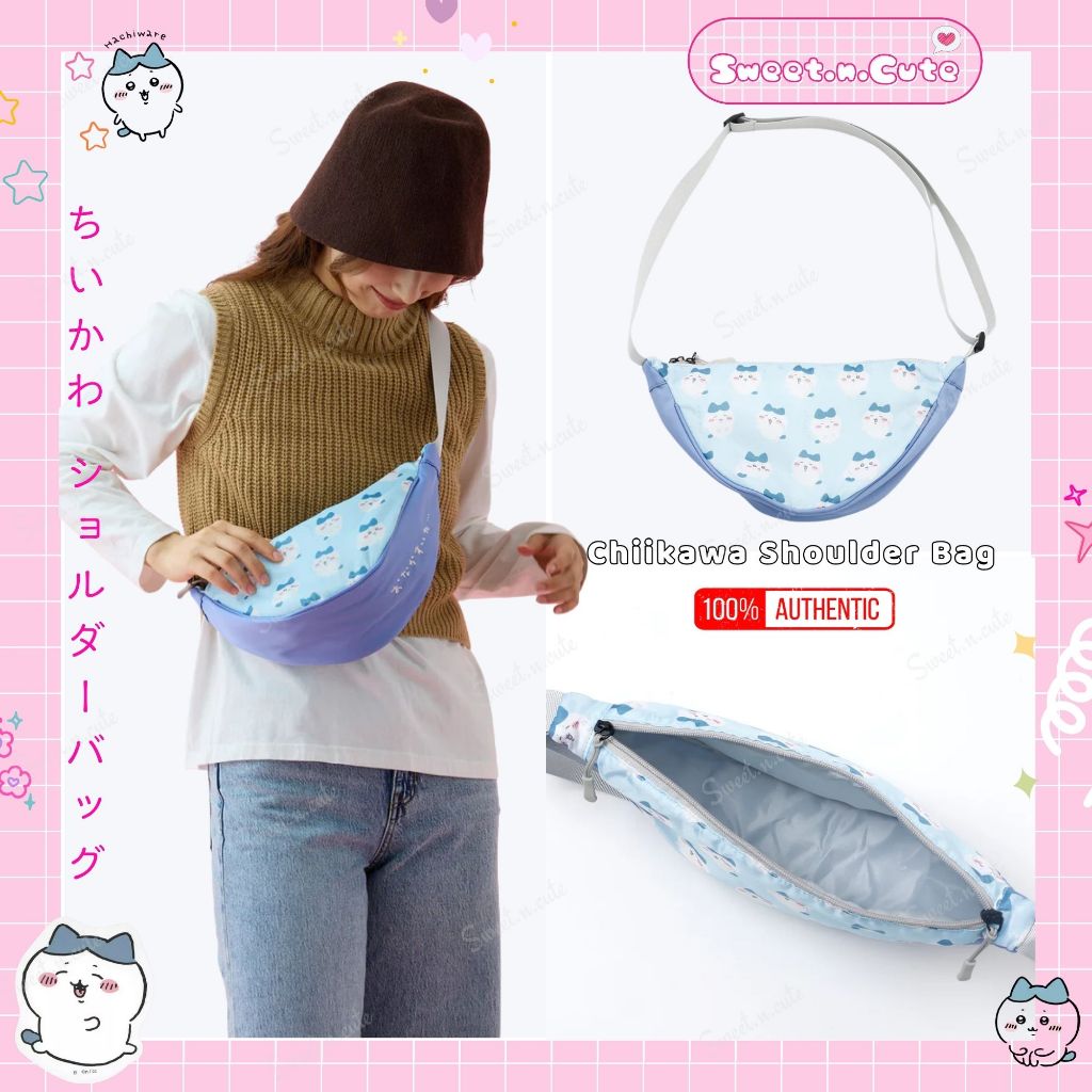[Chính hãng Nhật - Full Tag] Túi thuyền Chiikawa - Chiikawa Shoulder Bag, túi đeo chéo