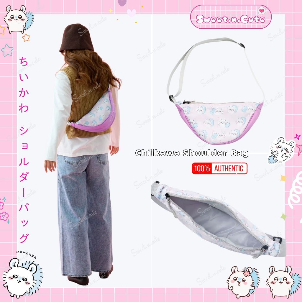 [Chính hãng Nhật - Full Tag] Túi thuyền Chiikawa - Chiikawa Shoulder Bag, túi đeo chéo
