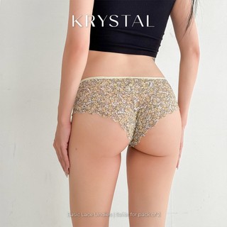 KRYSTAL Q006 Quần Lót Ren Basic Dáng Quần Lót Truyền Thống Dễ Mặc Hằng Ngày Hạn Chế Viền May Không Hằn Da