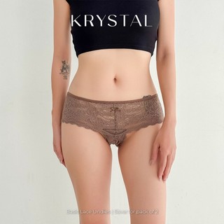 KRYSTAL Q006 Quần Lót Ren Basic Dáng Quần Lót Truyền Thống Dễ Mặc Hằng Ngày Hạn Chế Viền May Không Hằn Da