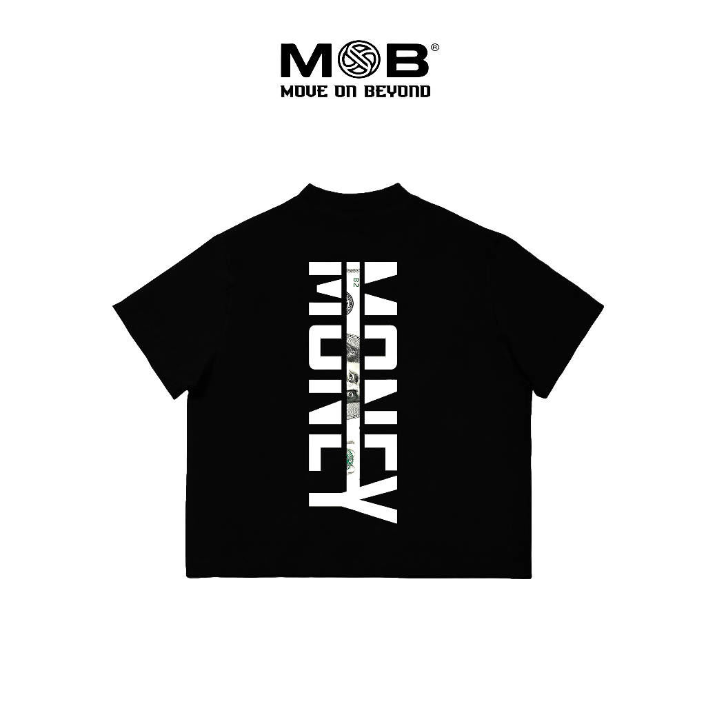 ÁO THUN FORM BOXY MOB MONEY-270GSM-COTTON