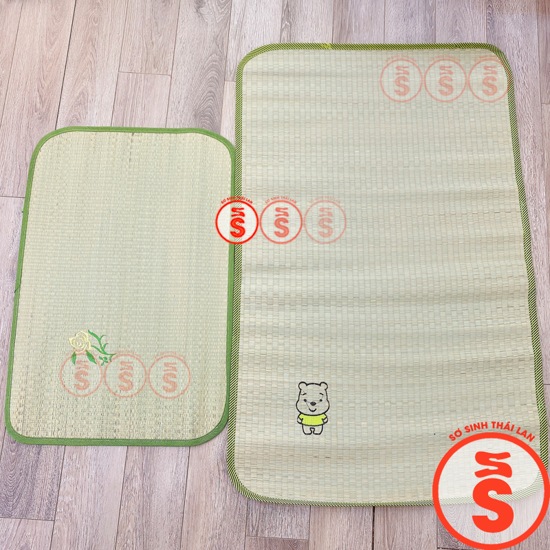Chiếu cói cho bé 2 size tiện lợi