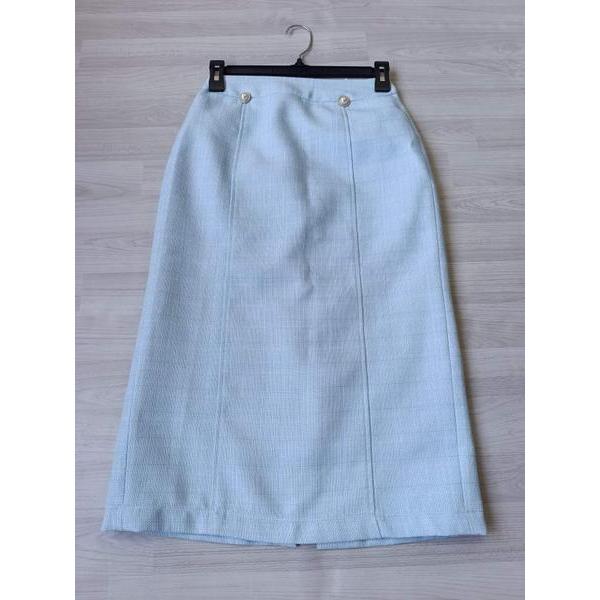 CALIE thanh lý - Chân váy chữ A cúc ngọc bymo - SIZE S