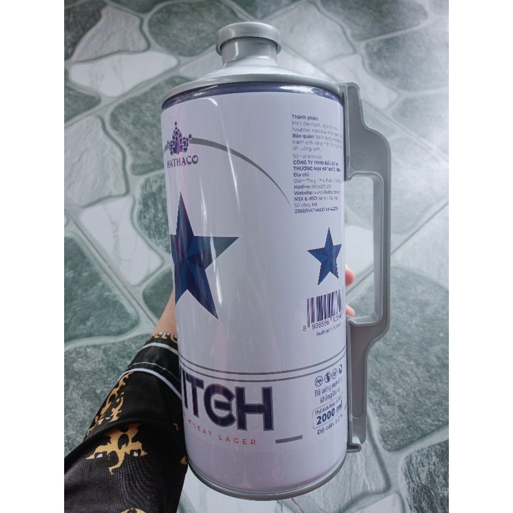 Bia lon khổng lồ 2lit độc lạ, nồng độ 5.2