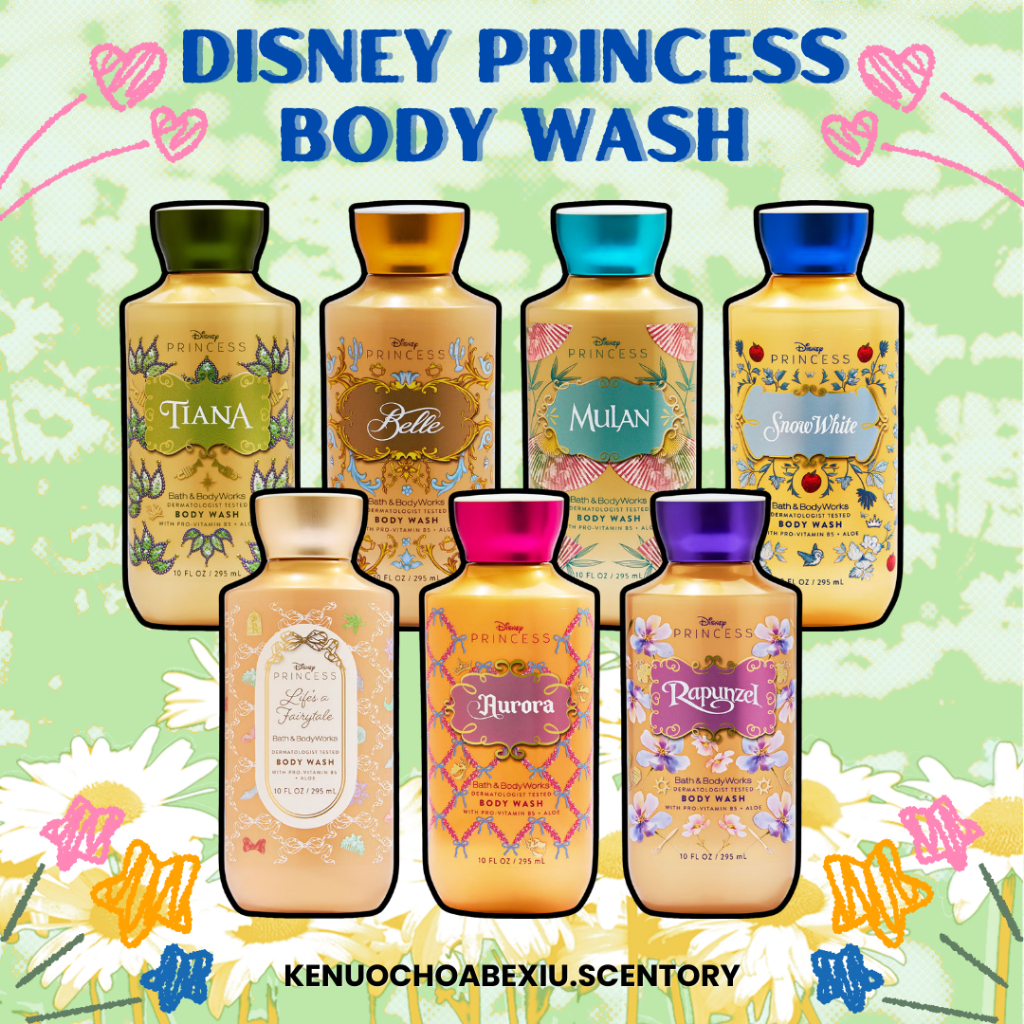 [DISNEY PRINCESS Full Size] Công Chúa Disney l Rapunzel l Aurora l Mulan l Snow White l Tiana I Bell