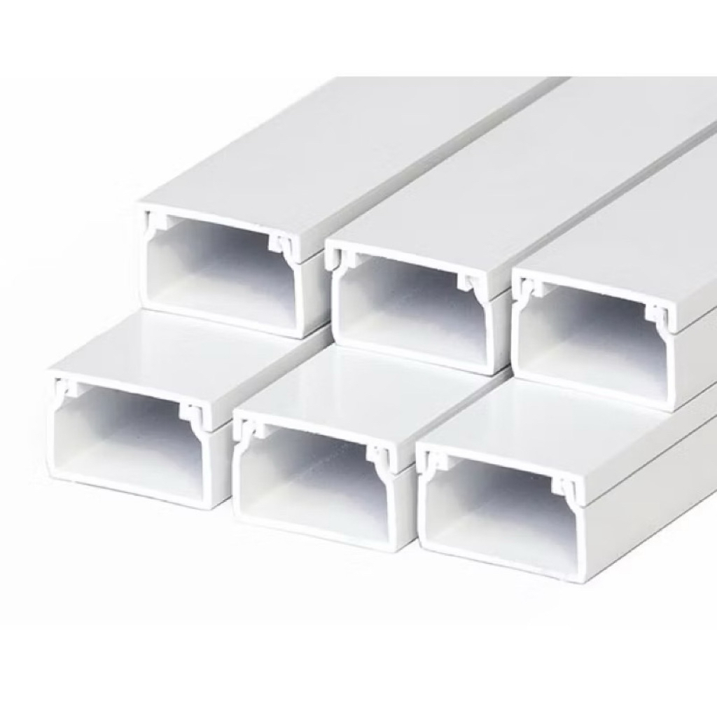 Nẹp Luồn dây điện 40x80-40x100-60x80-60x100-dài 2mét LIHAN