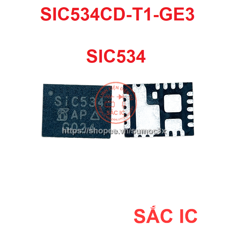 [SIC10] SIC534 SIC534CD-T1-GE3 S1C534 534 ic nguồn trên bo mạch - Mới nguyên bản - Original NEW