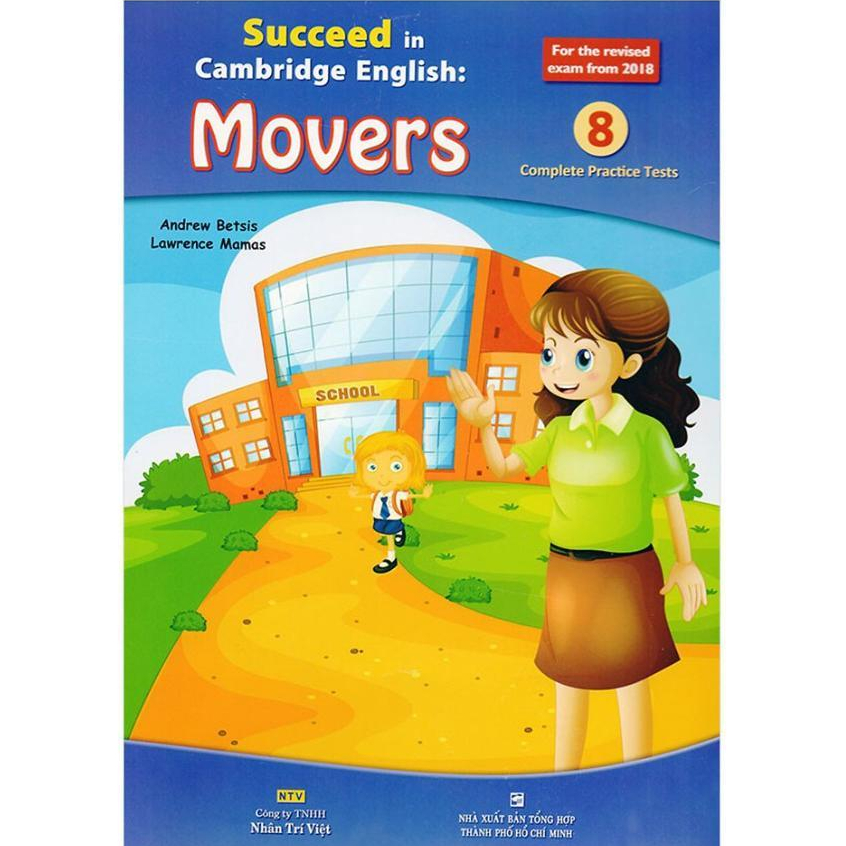 Sách - Succeed In Cambridge English - Movers (Kèm CD) - Nhân Trí Việt