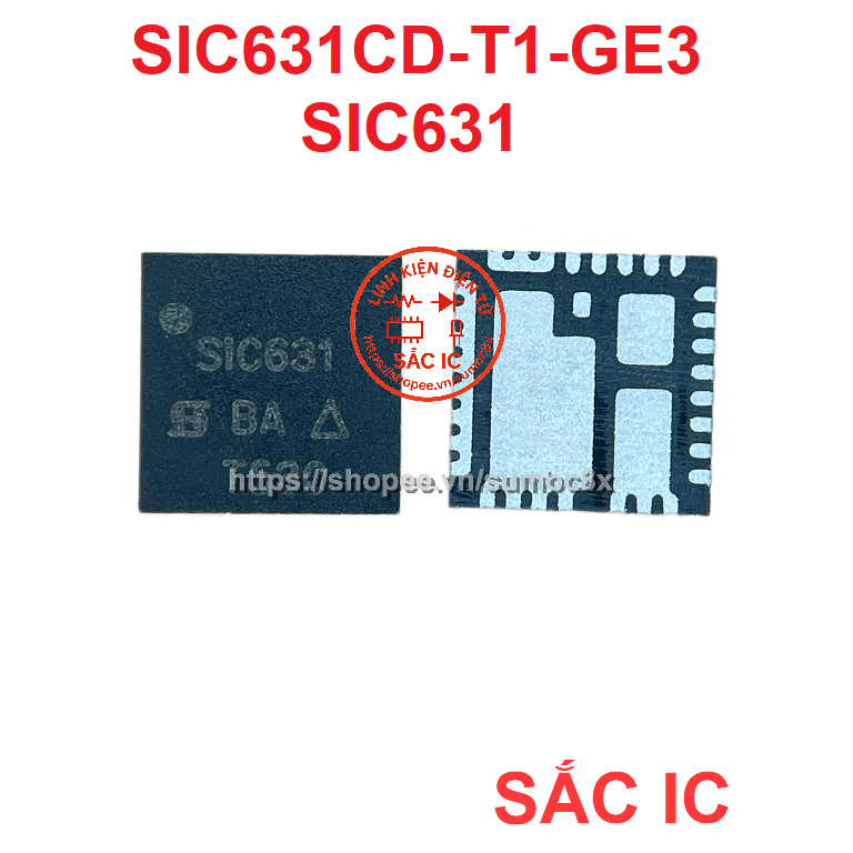 [SIC11] SIC631 SIC631CD-T1-GE3 SIC631CD 631 ic nguồn trên bo mạch - Mới nguyên bản - ORIGINAL NEW