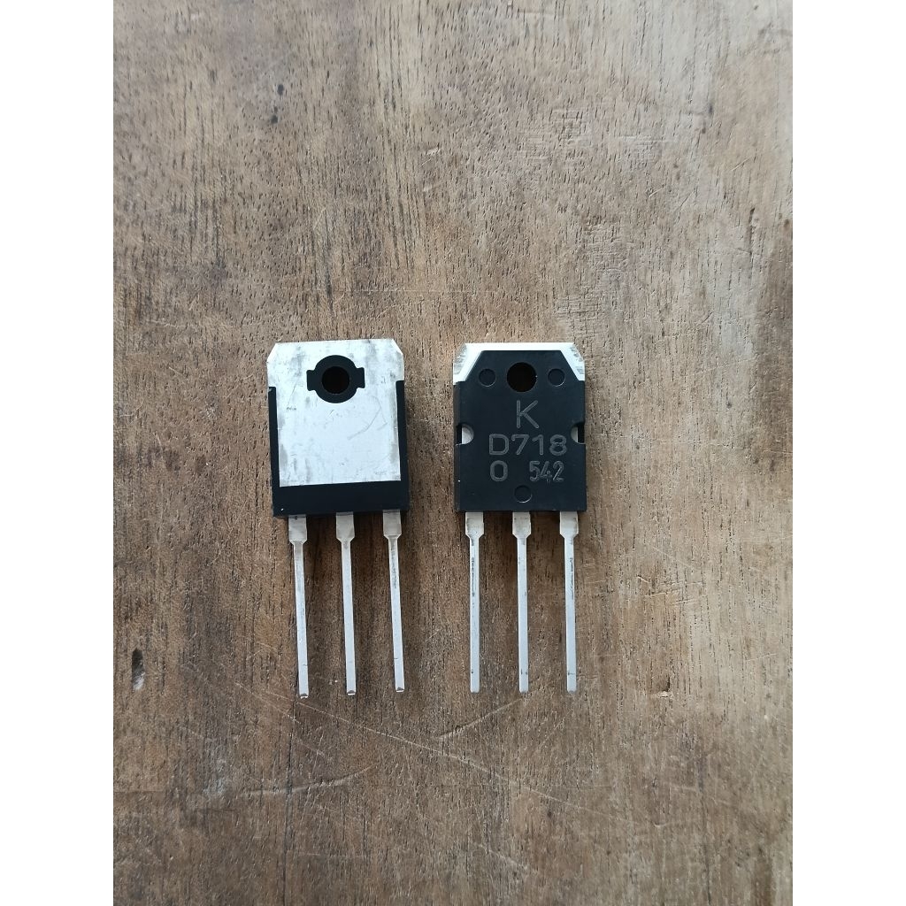 Combo 100 Con D718 Transistor Công Suất – Hàng Mới