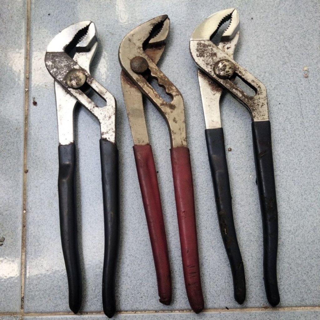 kìm mỏ quạ Lobster,sanki,250mm hàng Nhật bãi đã qua sử dụng