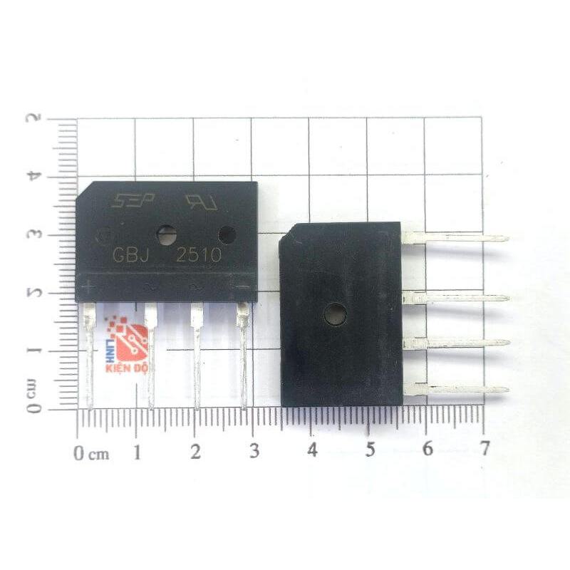 [Combo 5 chiếc] GBJ2510 Diode cầu 25A/1000V