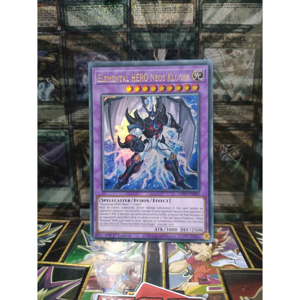 [ Đỗ Lạc - Vui lòng xem mô tả ] Thẻ Bài Mint90 Yugioh Monster Elemental HERO Neos Kluger