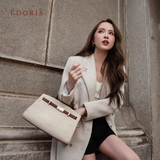 Túi xách Tote nữ da lộn cao cấp EDORIS - 2018