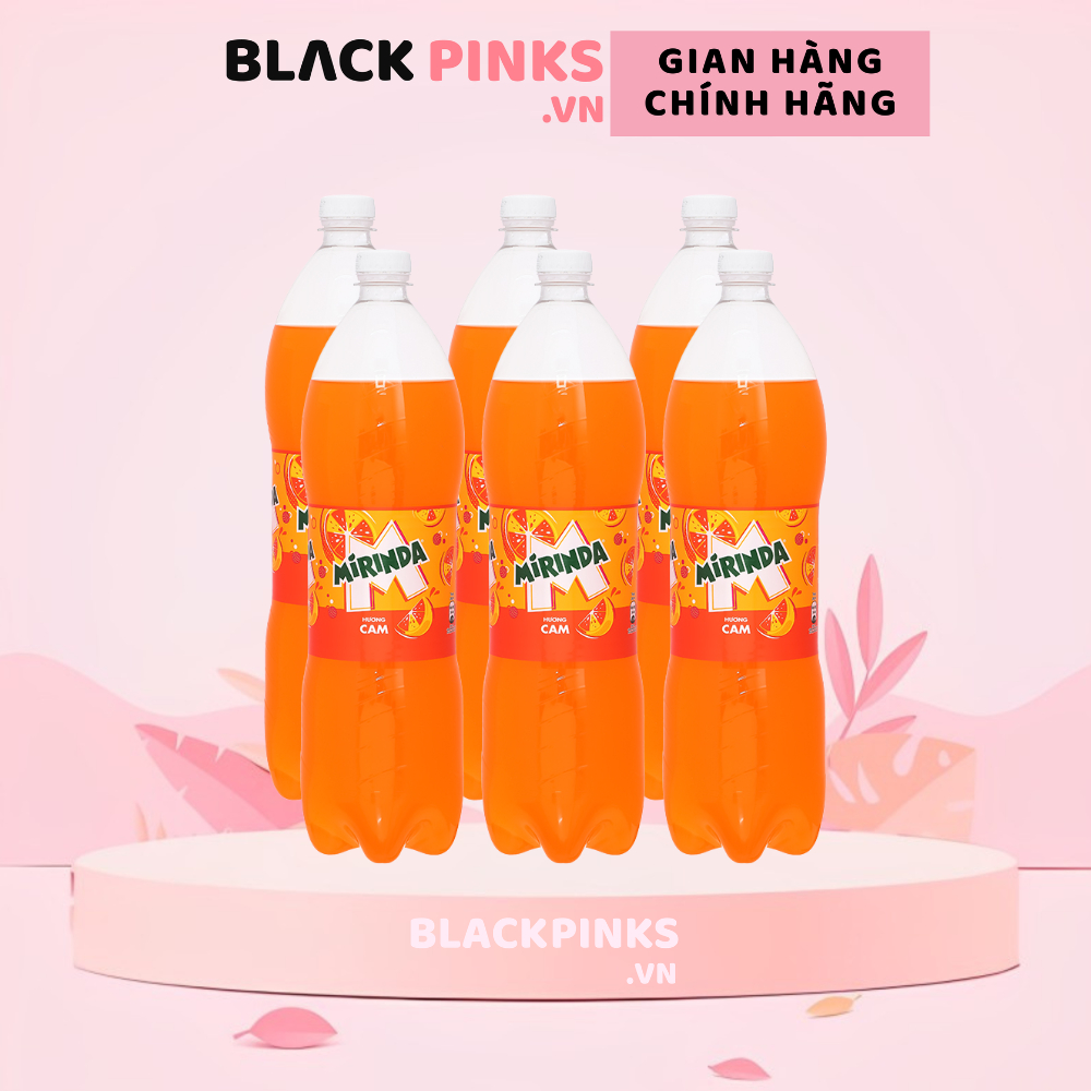 Thùng 12 chai nước ngọt Mirinda cam 1.5L (HT)