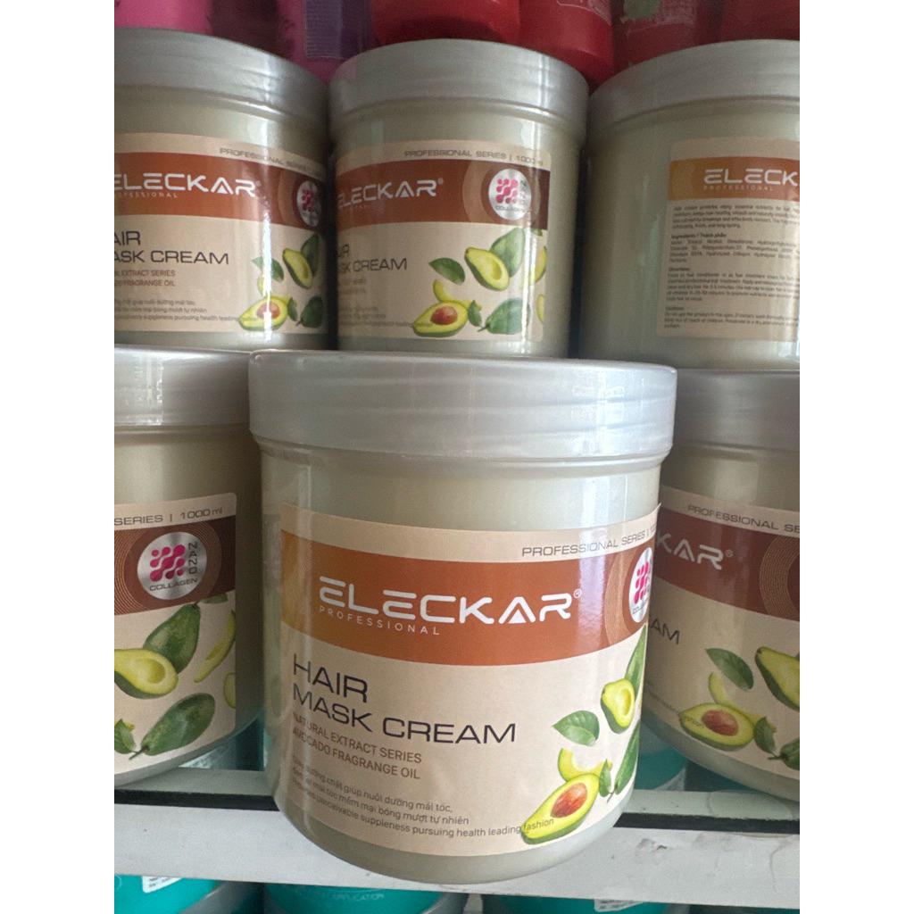 Hấp xả tóc bơ Eleckar 1000ml