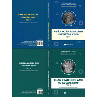 Sách - Chẩn đoán hình ảnh cơ xương khớp ( combo tập 1 + tập 2)