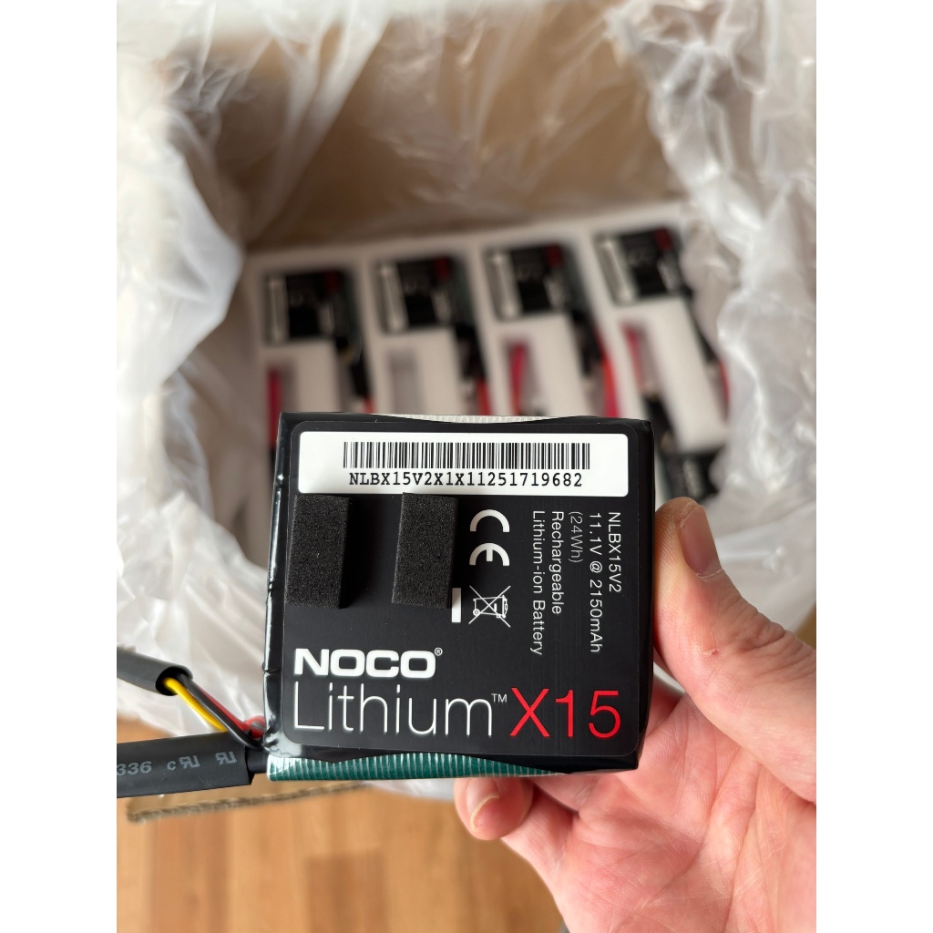 Khối pin Lipo 3s siêu xả NOCO Lithium X15 chính hãng mới 100%