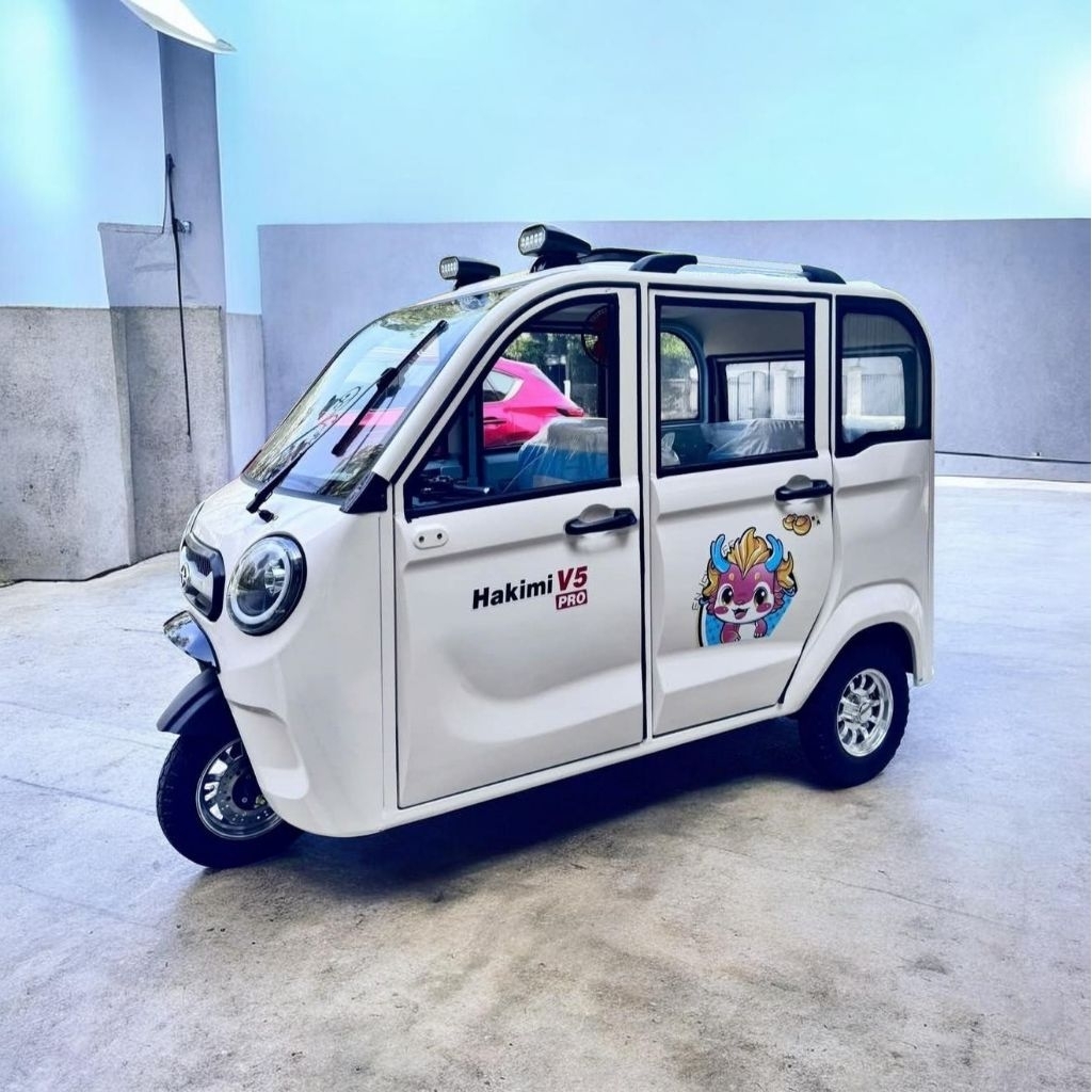 XE ĐIỆN 3 BÁNH CABIN HAKIMI V5 PRO