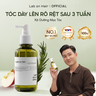 Xịt mọc tóc Lab on Hair 160ml xịt dưỡng tóc với giấm táo Kích thích mọc tóc Rụng Tóc