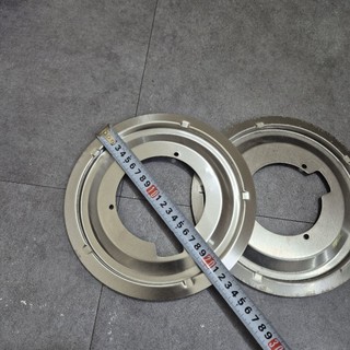 Combo 2 Khay Đĩa inox Hứng Tràn Bếp Kính Bên To Bên Nhỏ Cao Cấp